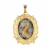 Pendentif dame noble miniature