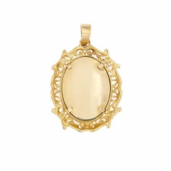 Pendentif dame noble miniature