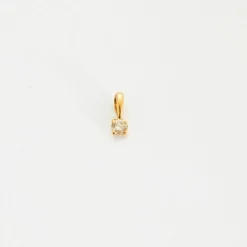 Pendentif Diamant Or Jaune