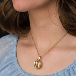 Pendentif en or à secret