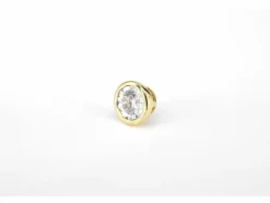Pendentif en or avec un diamant taille brillant