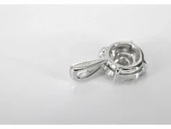 Pendentif en or blanc avec diamants