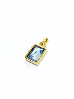Pendentif en or et Spinelle