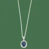 Pendentif en or gris et diamants