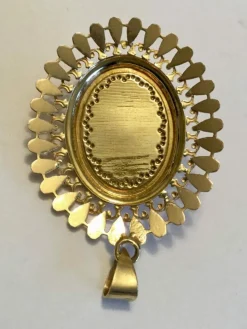 Pendentif en Or jaune & perle