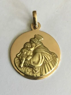 Pendentif en Or jaune & rose