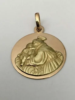 Pendentif en Or jaune & rose