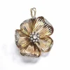 Pendentif en or jaune avec diamants
