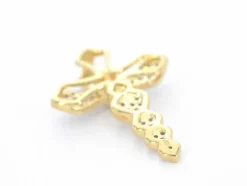 Pendentif en or jaune avec diamants
