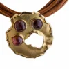Pendentif en or jaune et tourmaline