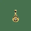 Pendentif en or jaune et diamant