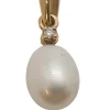 Pendentif en Or jaune, perle de culture
