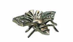 Pendentif et broche design Fly avec diamants