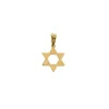 Pendentif Etoile de David en or jaune