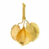 Pendentif Feuille Or jaune
