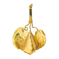 Pendentif Feuille Or jaune