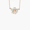 Pendentif Fleur Diamants
