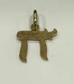 Pendentif HAÏ or jaune
