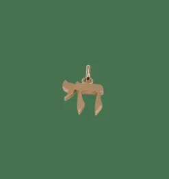Pendentif "hai" or rose