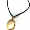 Pendentif imposante citrine