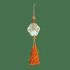 Pendentif jade bouquet