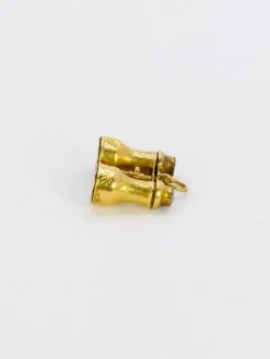 Pendentif jumelles or jaune