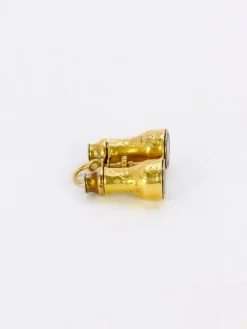 Pendentif jumelles or jaune