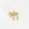 Pendentif Khai or jaune et diamant