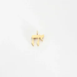 Pendentif Khai or jaune et diamant