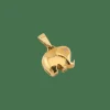 Pendentif éléphant diamant en or jaune