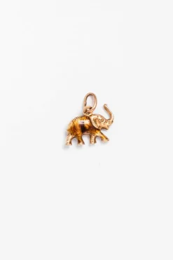 Pendentif Éléphant en or jaune