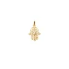 Pendentif main de Fatma or jaune