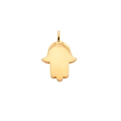 Pendentif main de Fatma or jaune