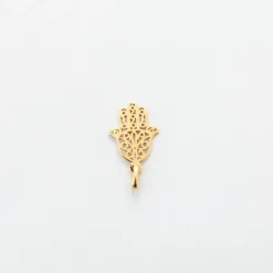 Pendentif main de Fatma or jaune