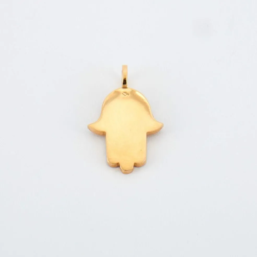 Pendentif main de Fatma or jaune