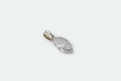 Pendentif Marquise en or blanc avec diamant