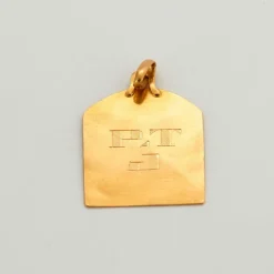 Pendentif médaille 2 colombes