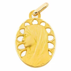 Pendentif Médaille Or jaune