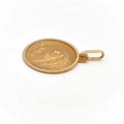 Pendentif Médaille Or jaune