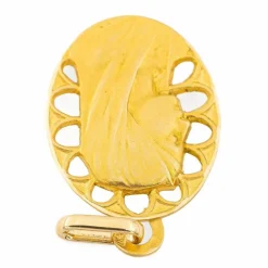Pendentif Médaille Or jaune