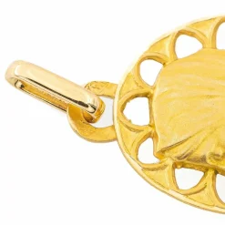 Pendentif Médaille Or jaune
