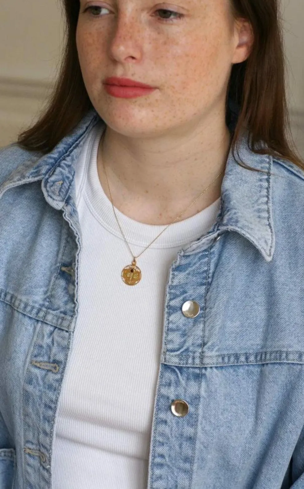 Pendentif médaille Or Jaune