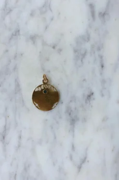 Pendentif médaille Or Jaune