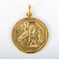 Pendentif Médaille Saint Christophe