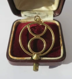 Pendentif médaille zodiaque Taureau