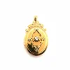 PENDENTIF MÉDAILLON OR JAUNE