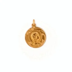 Pendentif Médaillon Or Jaune