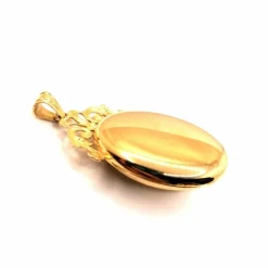 PENDENTIF MÉDAILLON OR JAUNE