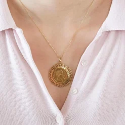 Pendentif Napoléon 20 francs or