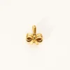 Pendentif noeud papillon or jaune saphir